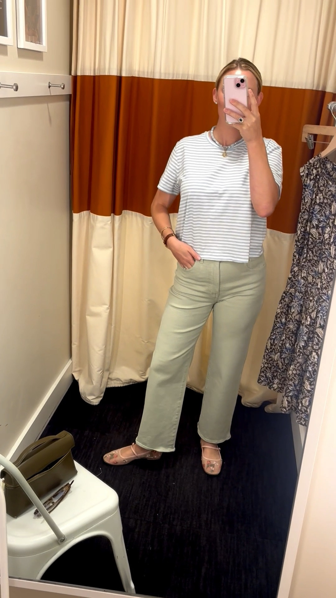 madewell !! loved these jeans and can’t explain how soft they were! & I can never resist a striped tee 🩵 pair these jeans with browns & tan hues to transition into fall 

#LTKSeasonal #LTKStyleTip #LTKxMadewell