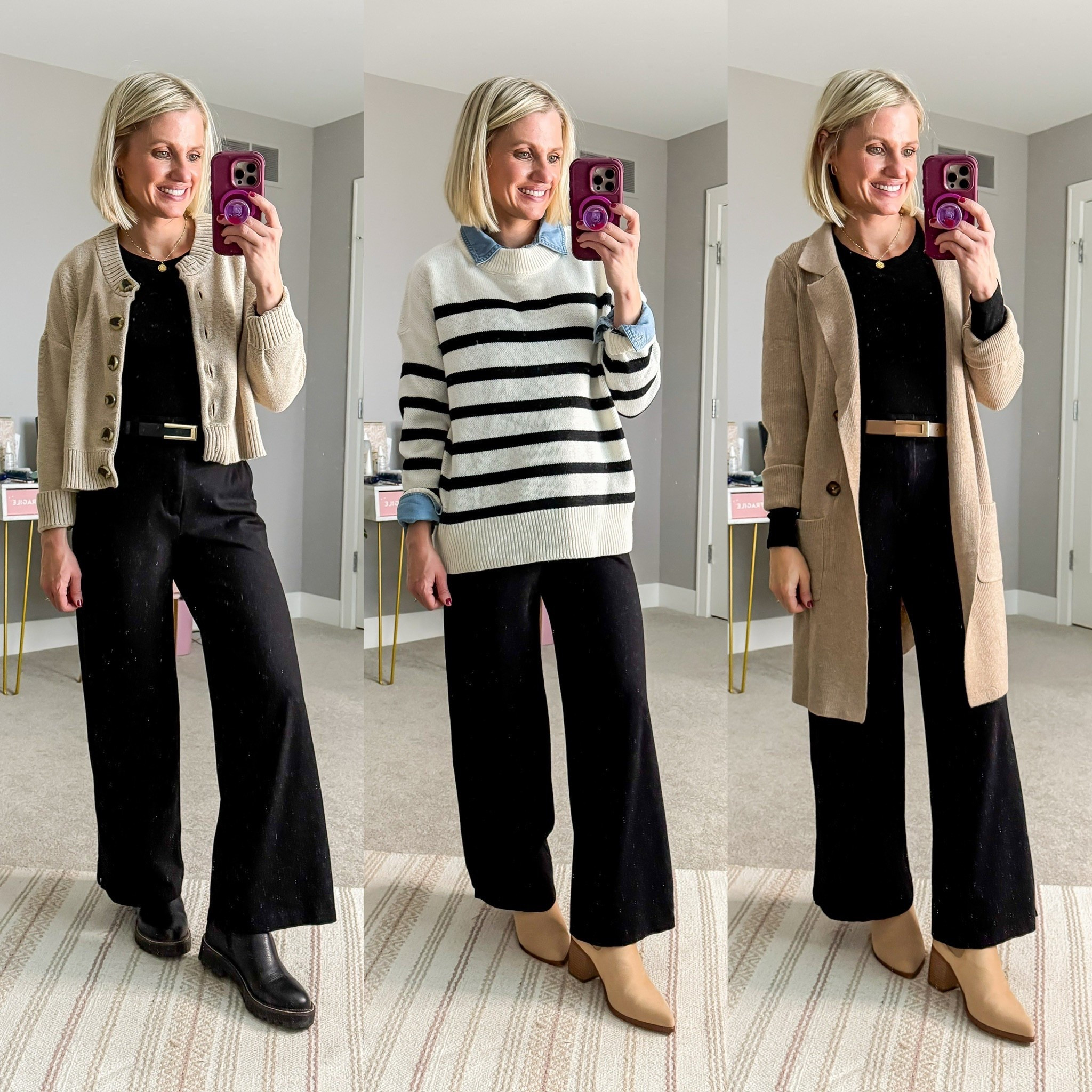 Outfits from my Winter 2026 Mom-Friendly Capsule Wardrobe! Find all sizing details and links on the blog at thriftywifehappylife.com.

#LTKSeasonal #LTKmomlife #LTKPetite