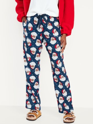 Mid-Rise Flannel Pajama Pants for Women | Old Navy (US)