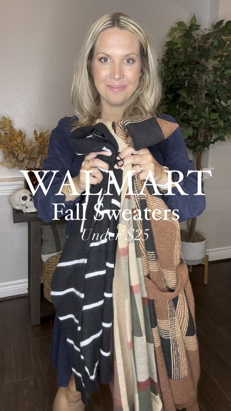 3 sweaters from Walmart that are under $25 and perfect for fall and thanksgiving!!! I’m wearing a size small in the coatigan and cardigan and a medium in that pullover sweater at 32 weeks pregnant! 

Fall outfits, fall sweaters, fall fashion, work wear, Walmart style, thanksgiving outfit 

#LTKstyletip #LTKworkwear #LTKsalealert