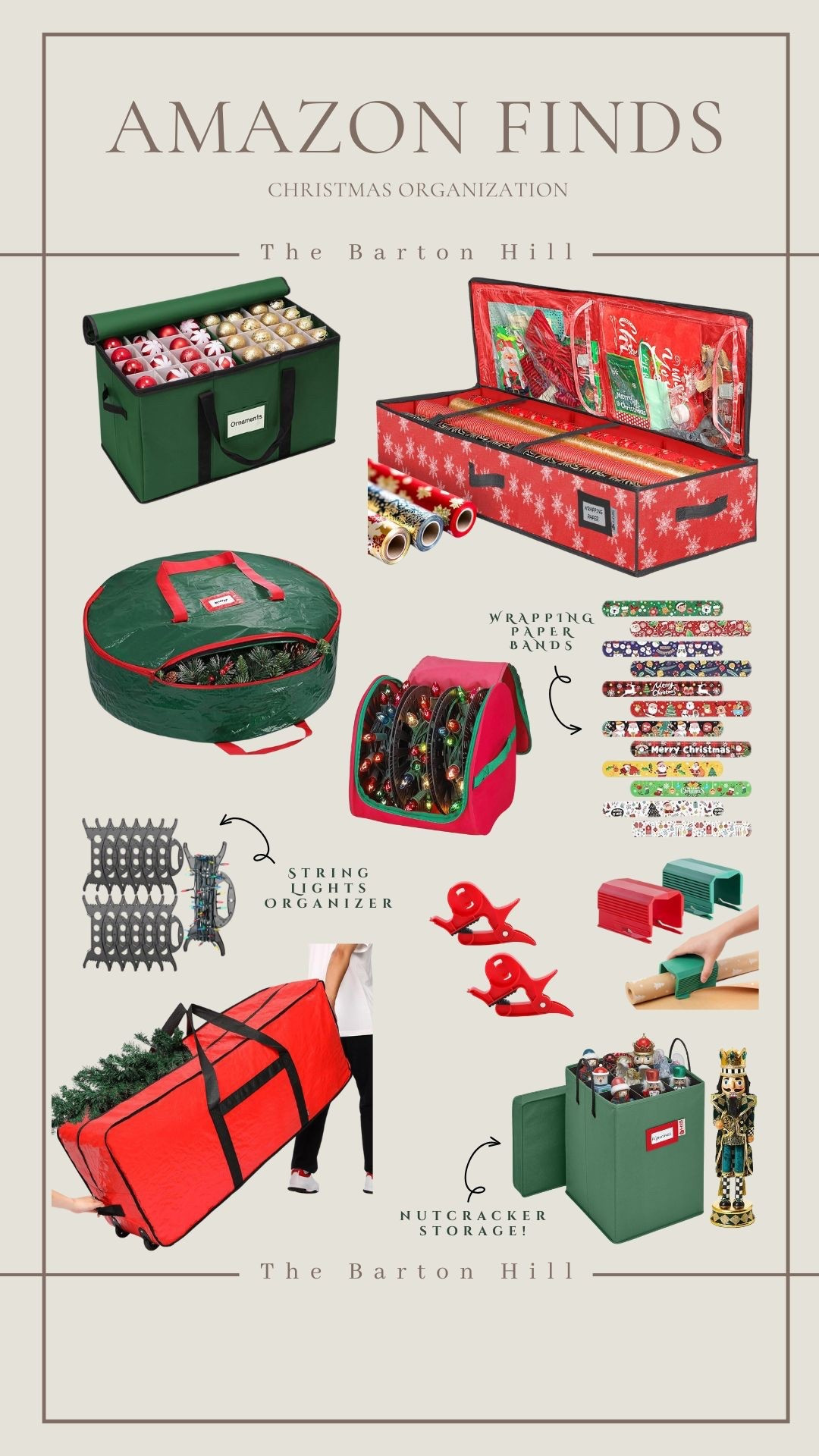 If your Christmas storage looks like a snowstorm hit it… this one’s for you.
All my favourite Amazon organizers to keep wrapping paper, ornaments, and string lights in check (and save your sanity next year).
Shop everything from my Christmas organization finds right here 👇

#AmazonFinds #ChristmasOrganization #HolidayStorage #TheBartonHill #HomeOrganization #HolidayPrep #AmazonCanada #DIYHome

#LTKhome #LTKcanada #LTKwinter