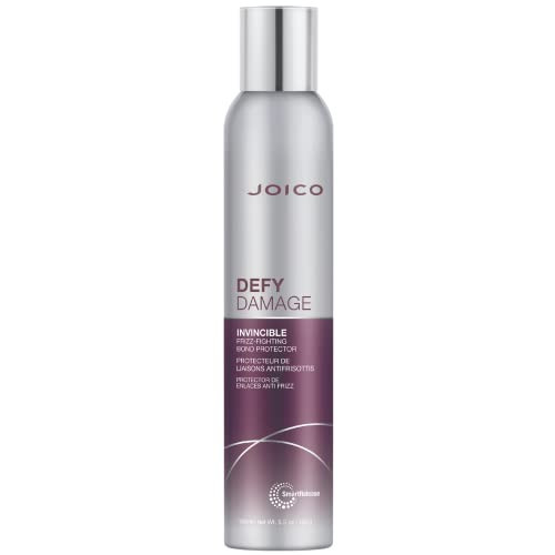 Joico Defy Damage Invincible Frizz-Fighting Bond Protector | 24 Hour Frizz Protection | Thermal Heat & Humidity Protection | Boost Shine | Reduce Breakage | Leave-In Spray | 180mL | Amazon (US)