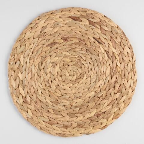 Natural Fiber Round Placemat Set of 4 | World Market