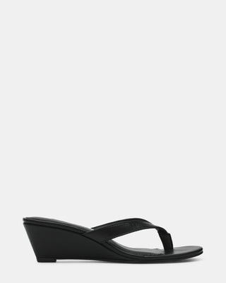 Steve Madden Women's Drazer Thong Sandals - Black - Size 7.5 - Leather | Steve Madden (US)