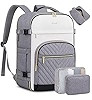 LOVEVOOK 40L Travel Backpack for Women & Men, TSA Personal Item Travel Bag Fits 18" Laptop with 3... | Amazon (US)