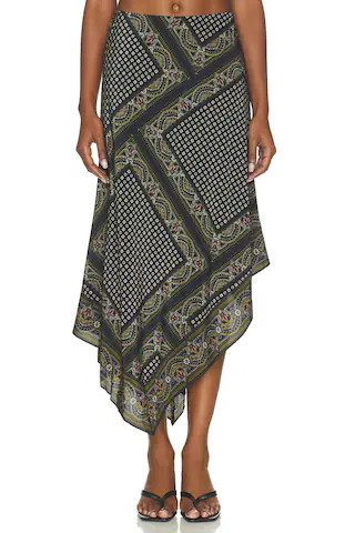 Veronica Beard Hartley Skirt in Navy. - size 2 | Revolve Clothing (Global)