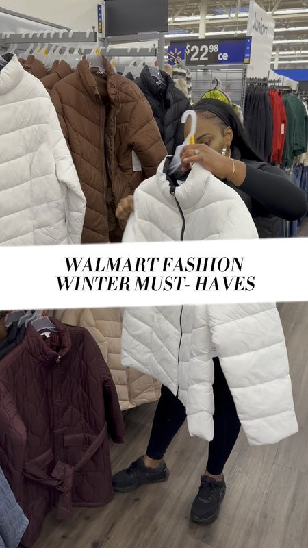 #walmartpartner Stay cozy and stylish this winter with Walmart's must-haves! ❄️🧥From puffer jackets to Sherpa jackets, sleep shirts to comfy PJs, Walmart has you covered! 😍 Get your winter fashion essentials now at @Walmart. #Walmart #WalmartPartner #WalmartFashion @WalmartFashion