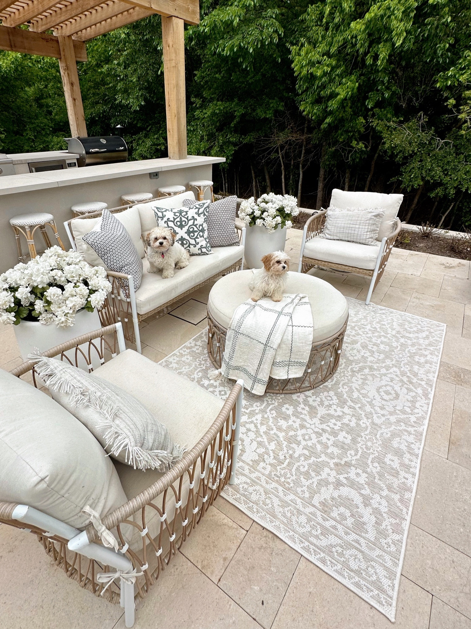 New Amelia washable indoor outdoor rug now live at Walmart! 

#LTKhome #LTKFind #LTKunder100