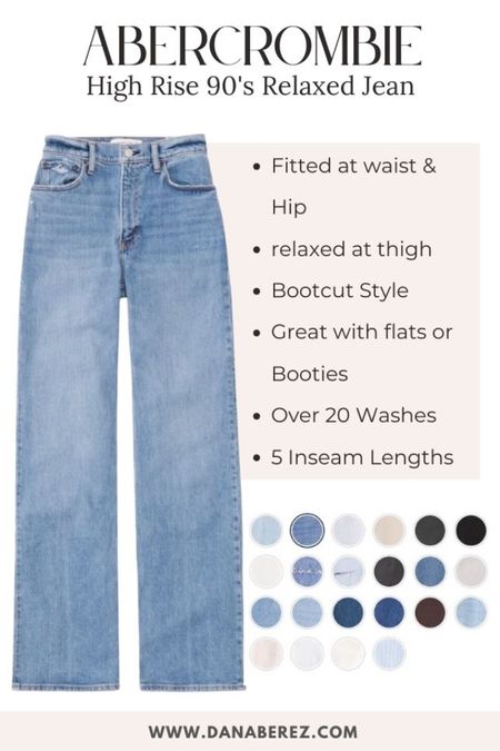 Abercrombie relaxed Jean, true bootcut style looks great with flats or heels 

Abercrombie denim | Abercrombie and fitch 

#LTKSale #LTKstyletip #LTKfindsunder100