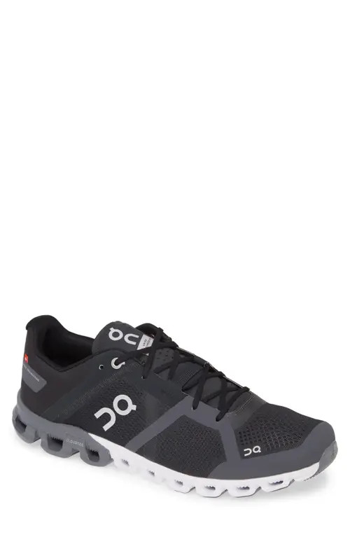 On Cloudflow Running Shoe in Black/Asphalt at Nordstrom, Size 11.5 | Nordstrom