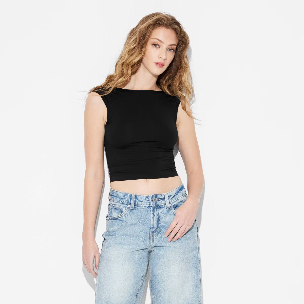 Women's Cap Sleeve Seamless Jersey T-Shirt - Wild Fable™ Light Pink XL | Target