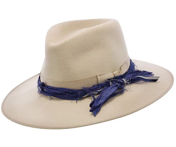 Desert Clouds - Stetson Wool Crushable Fedora Hat | Fashionable Inc