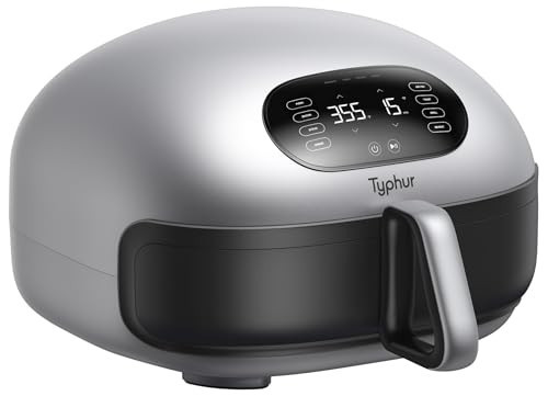 Typhur Dome 2 AI Upgraded Air Fryer, Extra Large Airfryer with Superior Airflow, Self-cleaning Smart Digital Fryer with PFAS free Basket for Quick Easy Meals, Fits a 12" Pizza or 4-Slice Toast | Amazon (US)