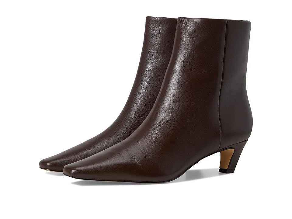 Marc Fisher LTD Danai Women's Boots Dark Brown Leather : 9.5 M | Zappos