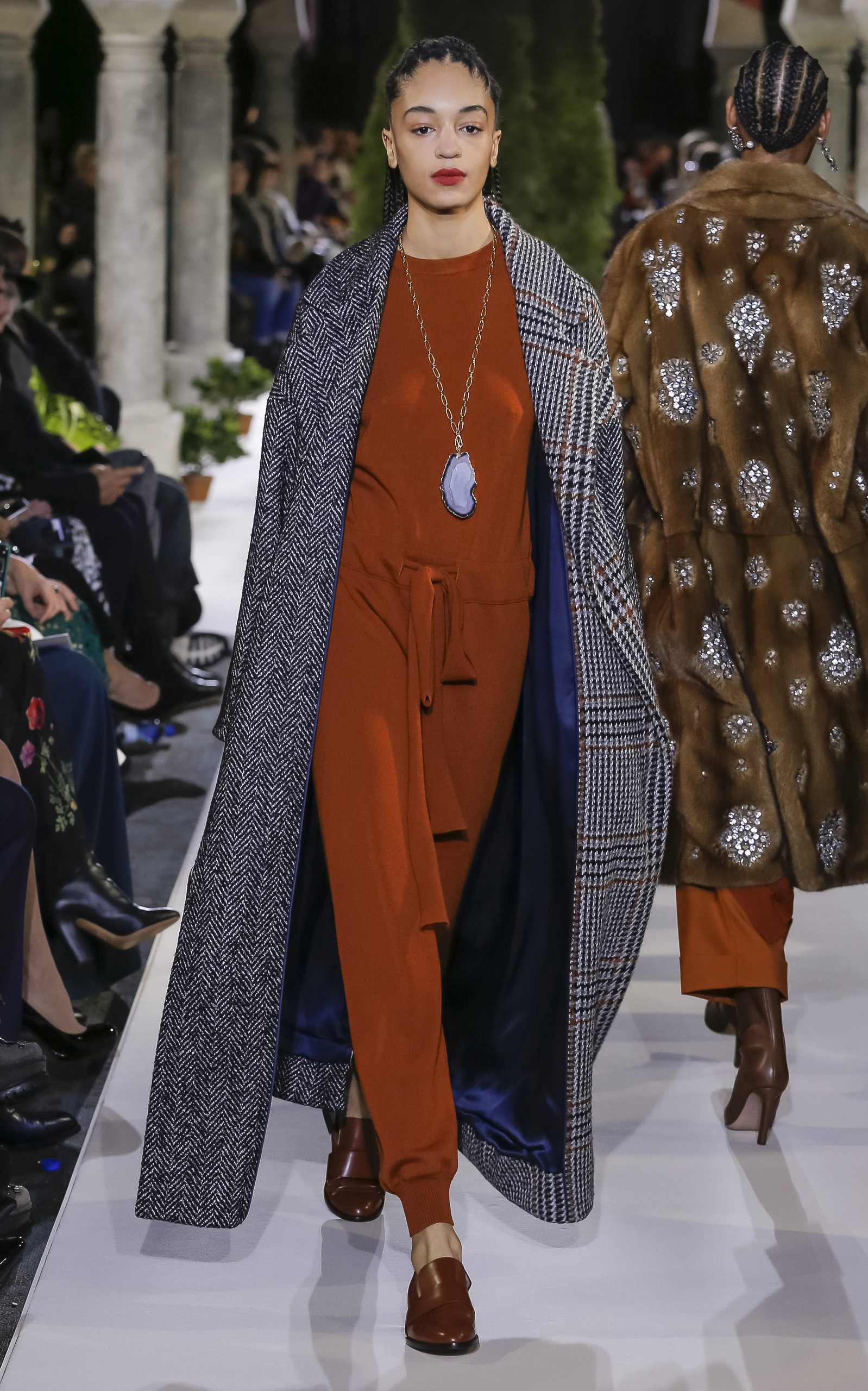 Checked Wool-Blend Coat | Moda Operandi Global