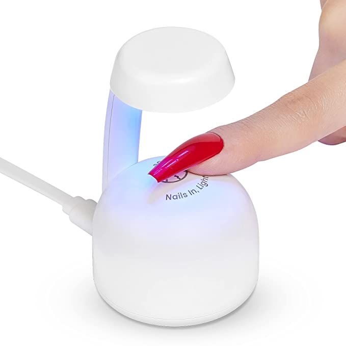 Beetles Mini Nail LED Lamp, Innovative Gel Nail Lamp with Smart Sensor for Easy and Fast Nal Exte... | Amazon (US)