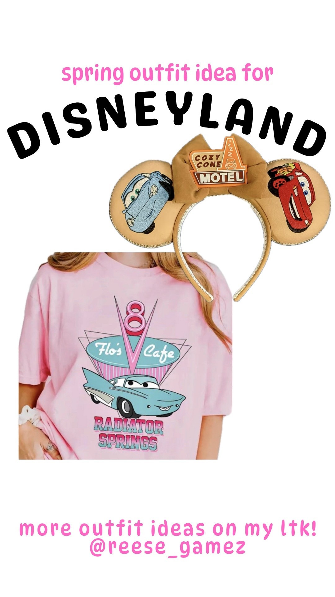 disney outfit, disneyland outfit, disney outfits, disneyland outfits, lightning mcqueen outfit, cars outfit, mickey ears, minnie ears

#LTKTravel #LTKootd #LTKSeasonal