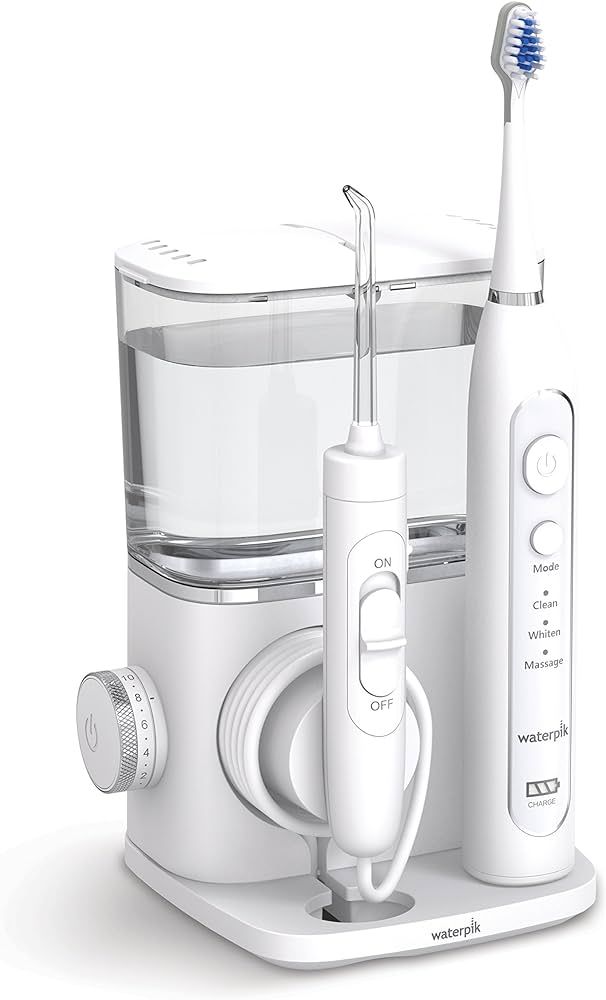 Waterpik Complete Care 9.0 Sonic Electric Toothbrush with Water Flosser, CC-01 White, 11 Piece Se... | Amazon (US)