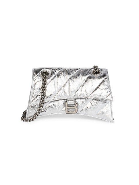 Crush Small Chain Bag Metallized Quilted | Saks Fifth Avenue