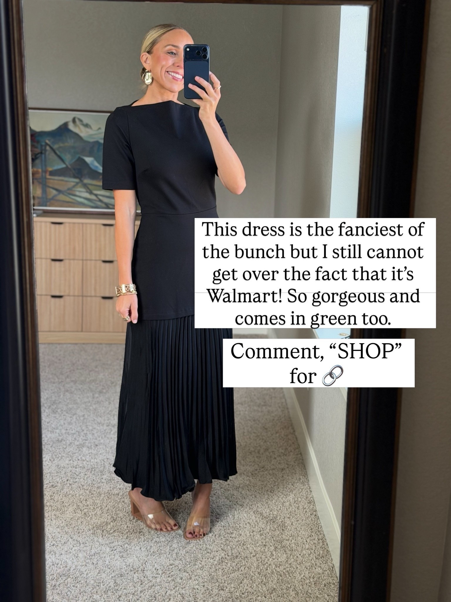 Cannot believe this dress is Walmart! 

I am a size small top and 2 or 26 bottoms.

#LTKootd #LTKmomlife #LTKgrwm