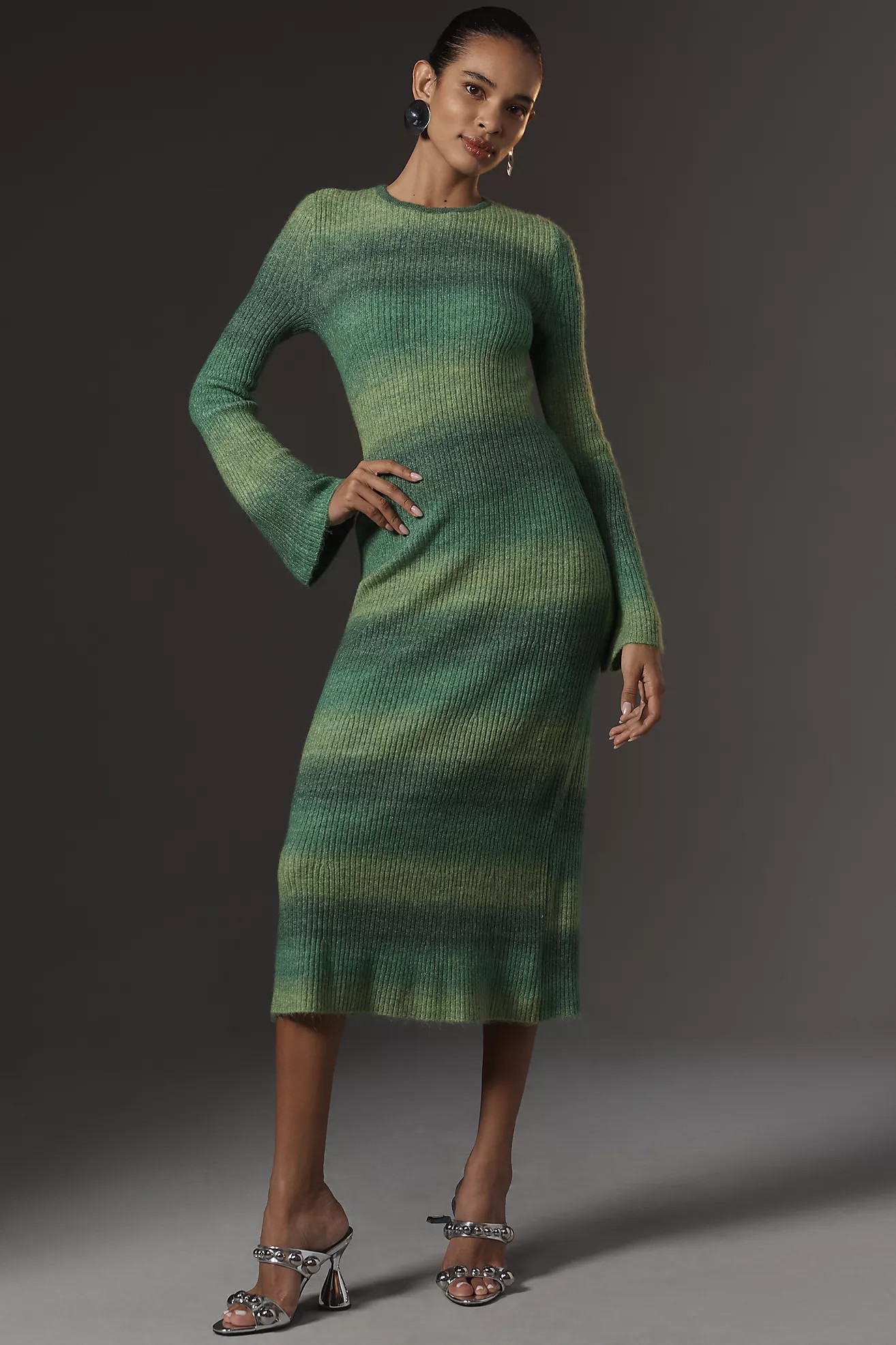 SIMONMILLER Axon Knit Midi Dress | Anthropologie (US)