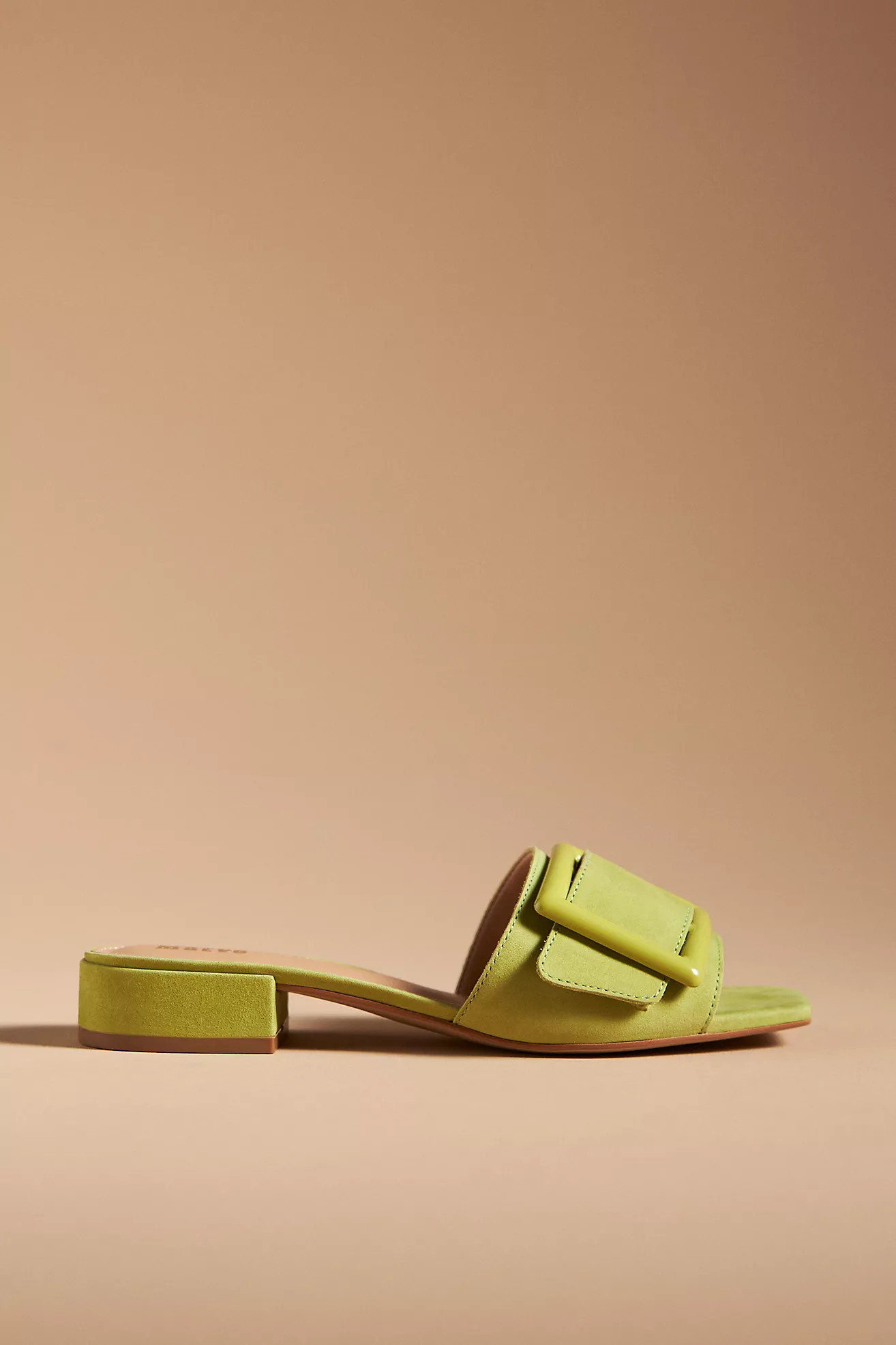 Maeve Buckle Slide Sandals | Anthropologie (US)