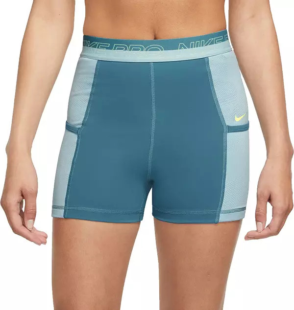 Nike Women's Pro High-Waisted 3" Training Shorts | Dick's Sporting Goods