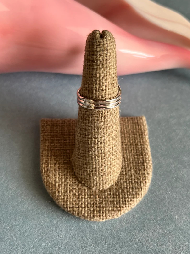 Pink Conch Shell Sterling Silver Ring Sizes 6,7,8,9 - Etsy | Etsy (US)