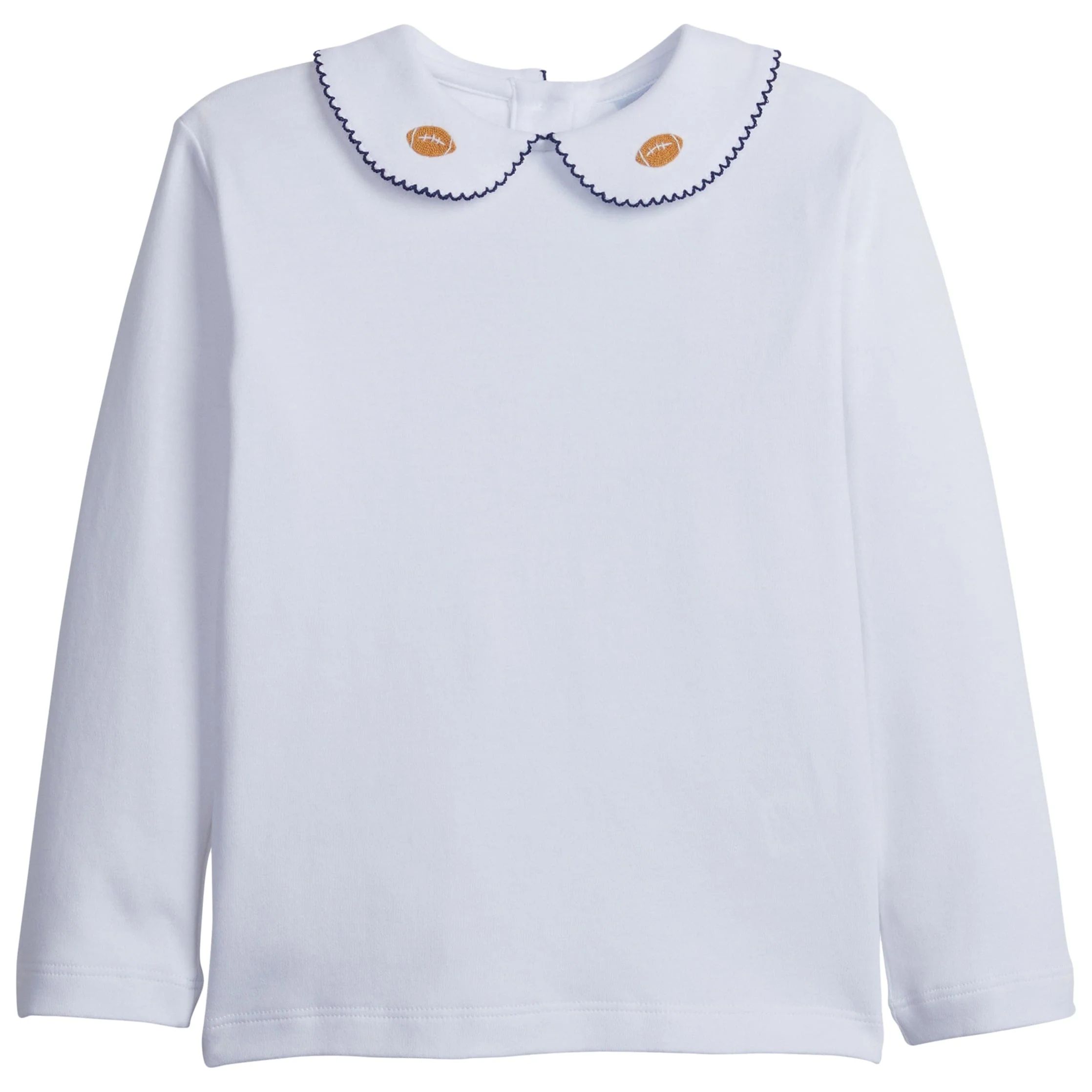Kids Long Sleeve Pinpoint Shirt - Football Clothing | Little English
