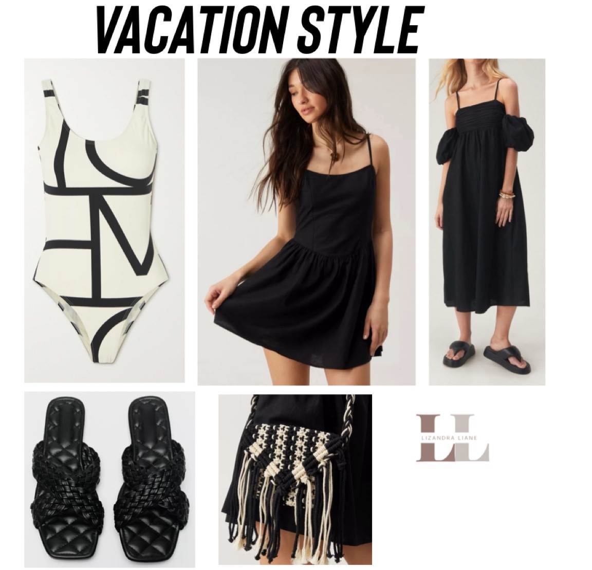  Vacation style, resort wear, travel outfit, vacation outfits, linen summer dress, black little dresses, sandals, handbags , swimsuits, swimwear 

#LTKSwim #LTKStyleTip #LTKTravel