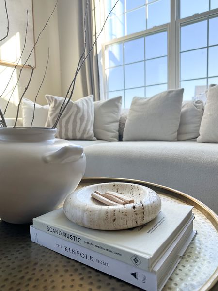 this travertine bowl is on sale. this is the small and i just ordered the large one
#organicmodern


#LTKhome #LTKSale #LTKsalealert