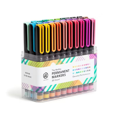 U Brands 30pk Permanent Markers Multicolored | Target