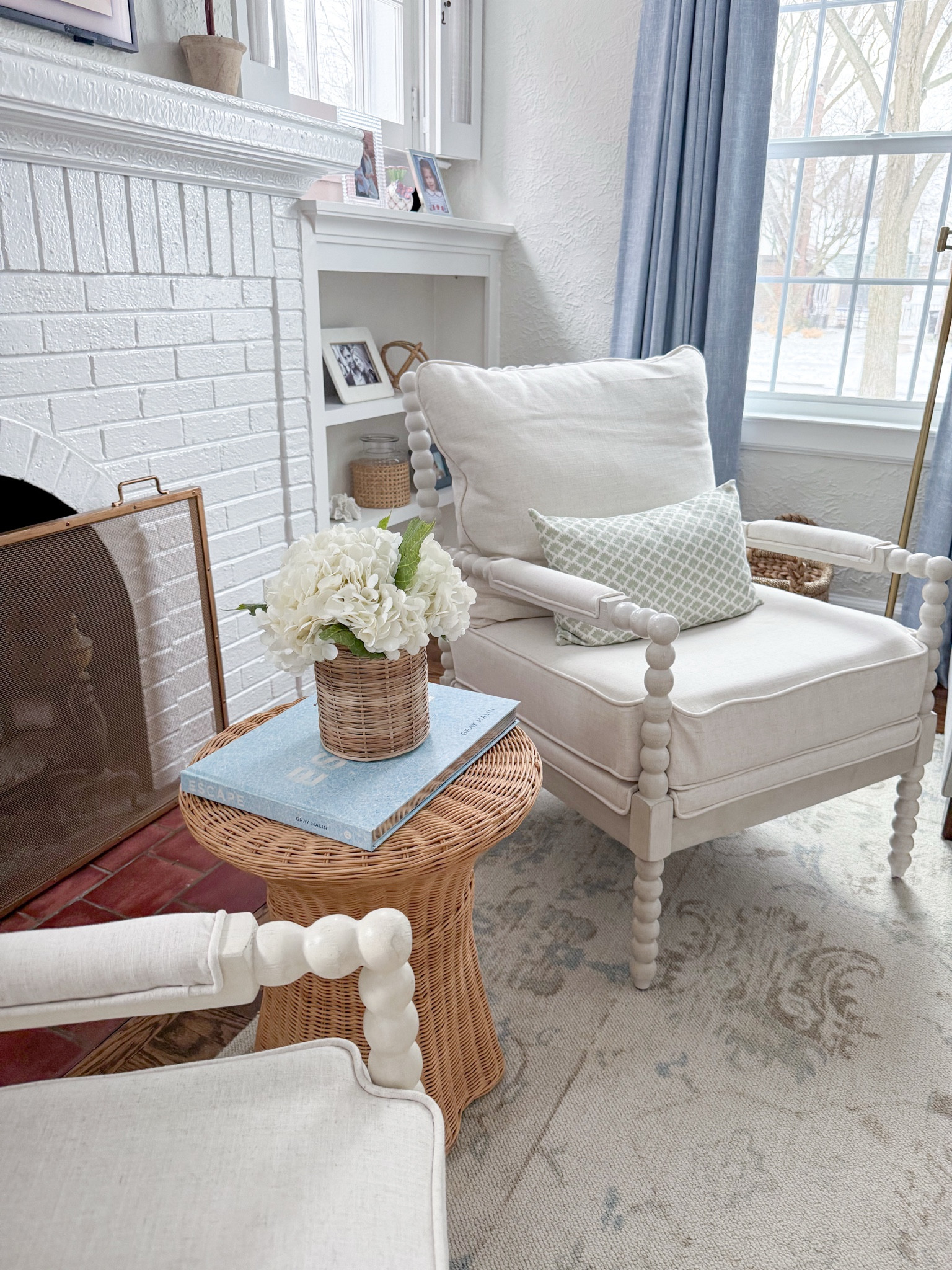 Affordable, classic chair for your living room. These are firm but still really comfy to sit in 

#LTKHome #LTKFindsUnder50