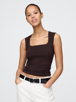CloseKnit Jersey Square-Neck Top | Gap (US)