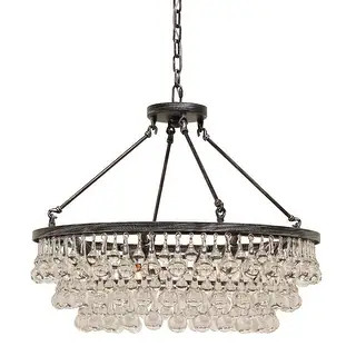 Celeste Glass Drop Crystal Chandelier, Small | Bed Bath & Beyond