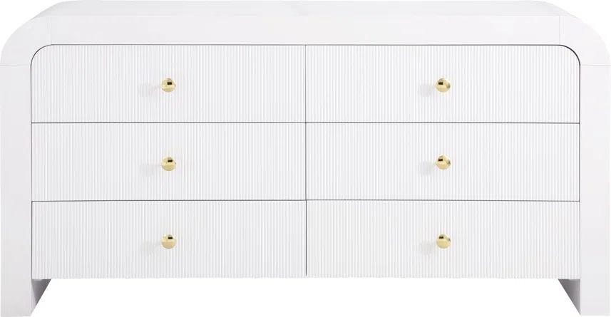 Latitude Run® Moncure 6 Drawer 62" W Dresser | Wayfair | Wayfair Professional