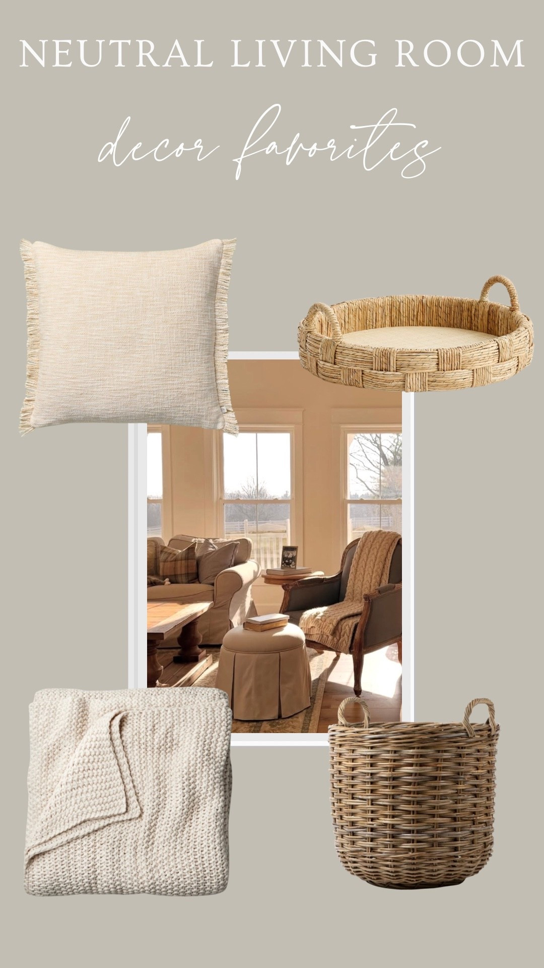 Neutral living room decor that can last from season to season🤎

#LTKSeasonal #LTKHome