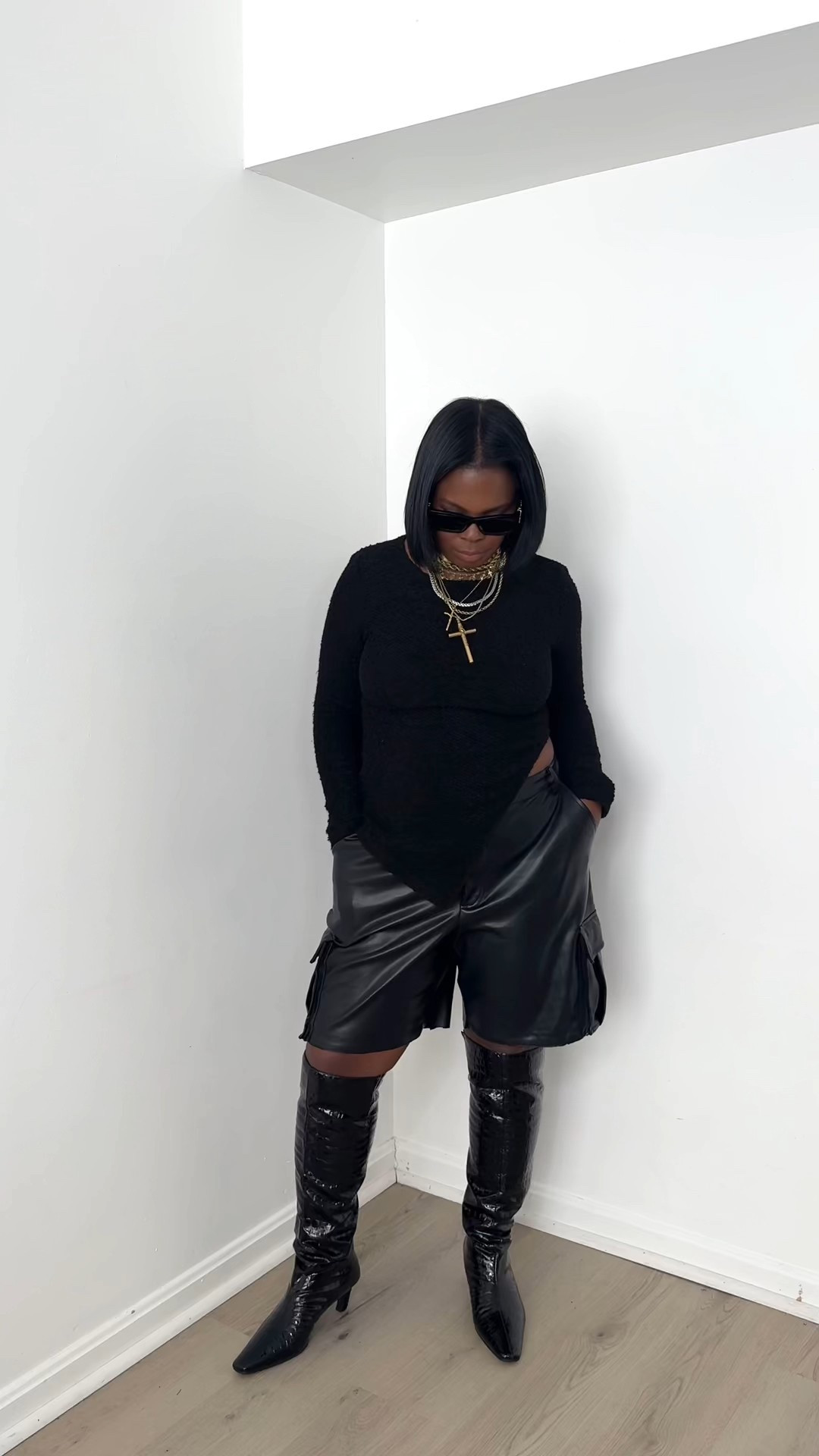 OOTD 🖤🖤🖤

#LTKMidsize #LTKStyleTip #LTKU