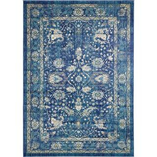 Unique Loom Oslo Osterbro Navy Blue 8' 0 x 11' 4 Area Rug-3128856 - The Home Depot | The Home Depot