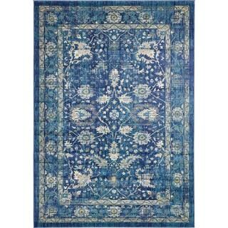 Unique Loom Oslo Osterbro Navy Blue 8' 0 x 11' 4 Area Rug-3128856 - The Home Depot | The Home Depot