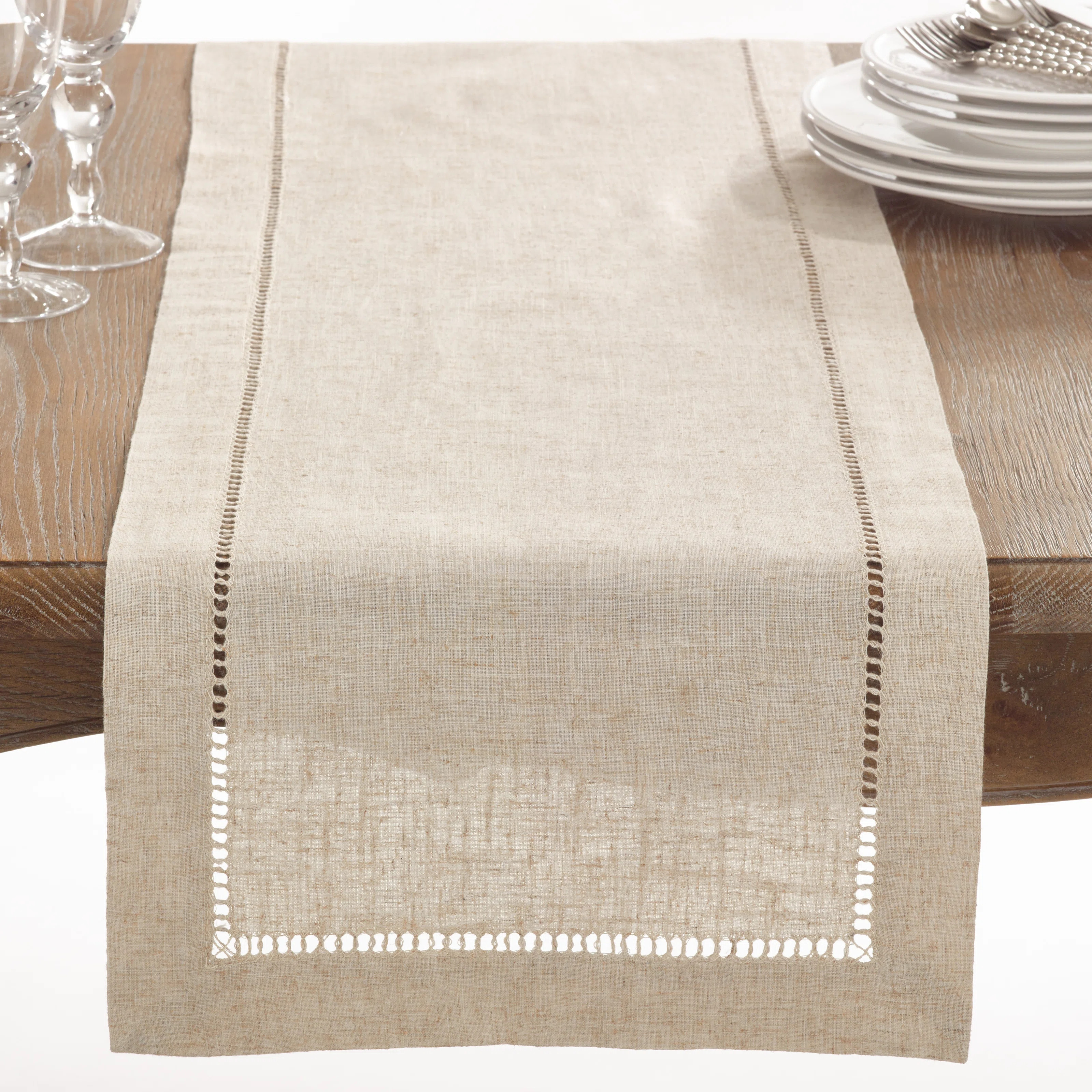 Cowen Hemstitched Table Runner | Wayfair North America