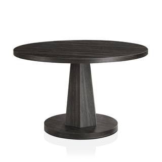 Furniture of America Brentwell 47.5 in. Round Walnut Wood Dining Table (Seats 4) IDF-3486RT | The Home Depot