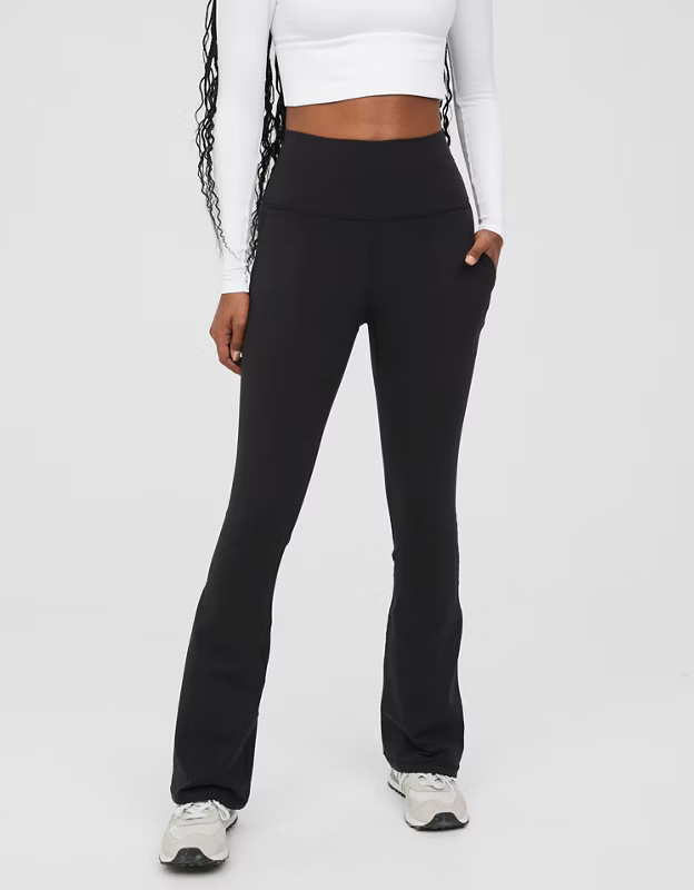 OFFLINE By Aerie The Hugger Pocket Bootcut Legging | Aerie