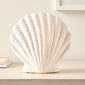 Clamshell Table Lamp (9") | Pottery Barn Teen