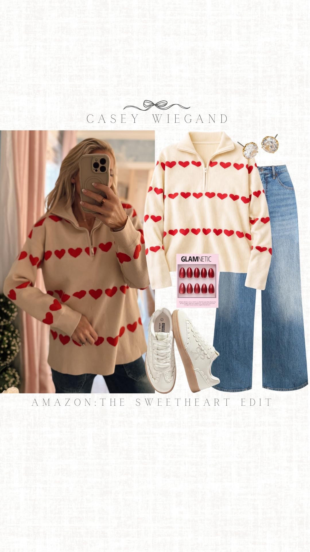 Found the cutest Valentine's Day outfit on Amazon! Perfect for showing some love. #ValentinesSweater

#LTKSeasonal #LTKootd #LTKHoliday