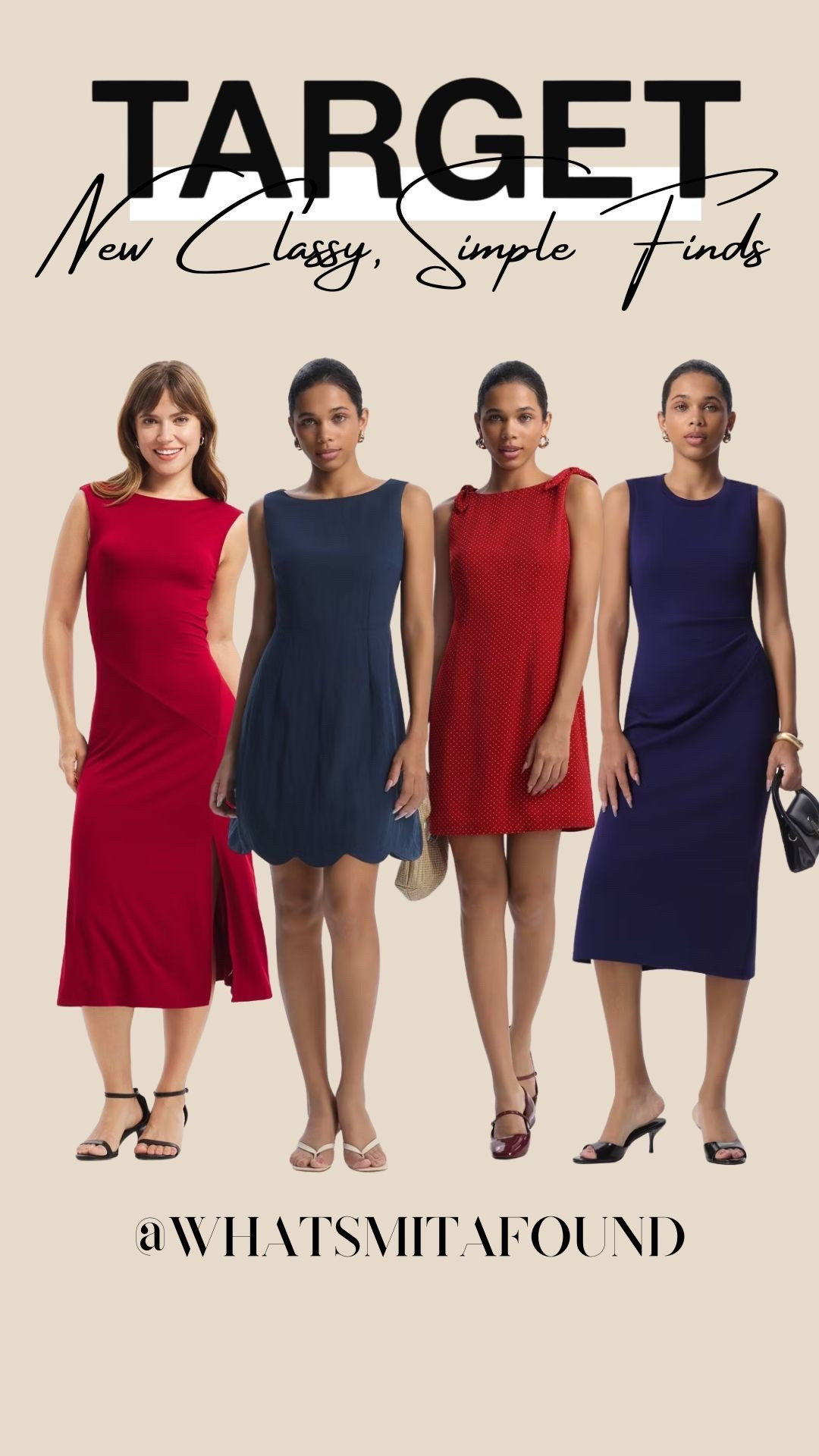 Cute, simple Target dresses just landed!

#LTKSeasonal #LTKOver40 #LTKSaleAlert