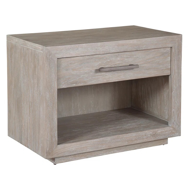 Fairlaine Solid + Manufactured Wood Nightstand | Wayfair North America