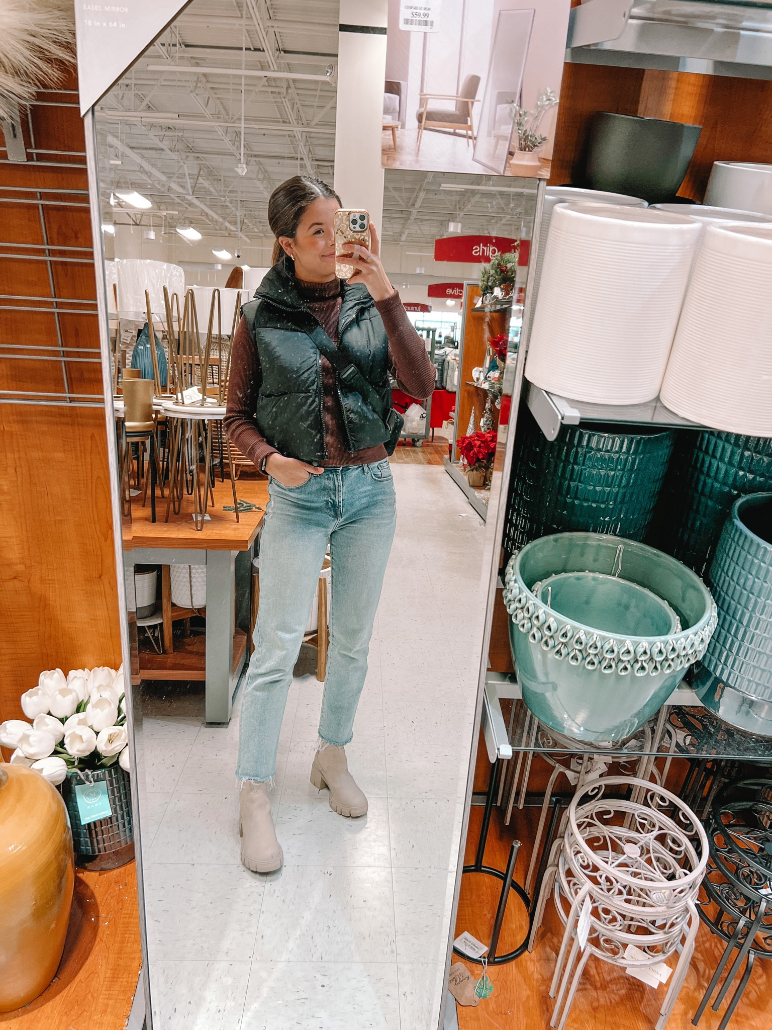 This dusty mirror in TJMaxx matches mine at home✨

#LTKunder50 #LTKU #LTKSeasonal