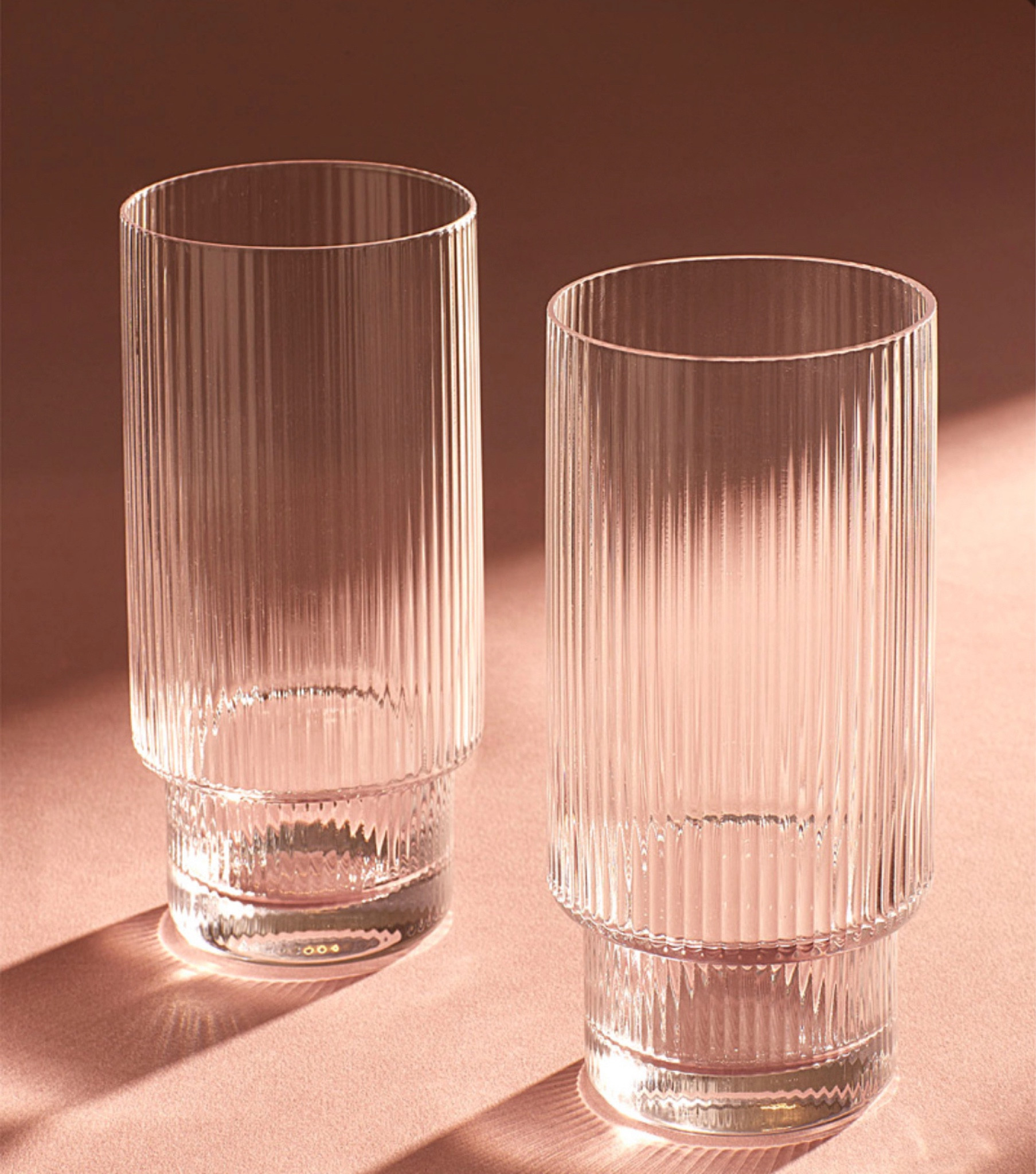 Tall grooved, fluted drinking glasses

#LTKFind #LTKhome #LTKunder50