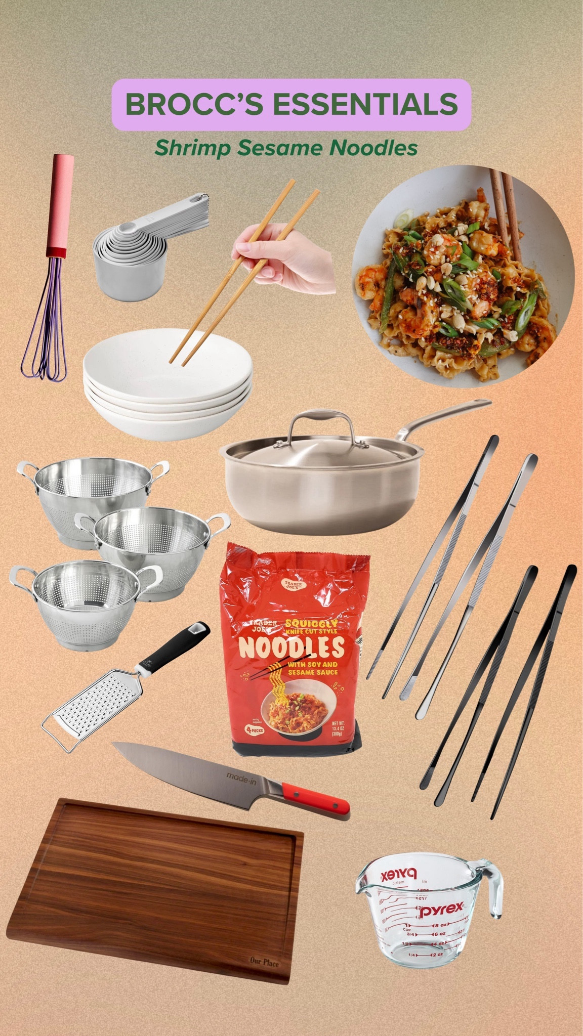Let’s make Shrimp Sesame Noodles 😋

Bowls aren’t on LTK so I linked similar ones (and some I just think are cute), but I am obsessed with the ones I have from Fable. You can find them here: https://glnk.io/4y0x/broccyourbody and get 10% off with code: BROCCYOURBODY10OFF

#LTKGiftGuide #LTKhome #LTKstyletip